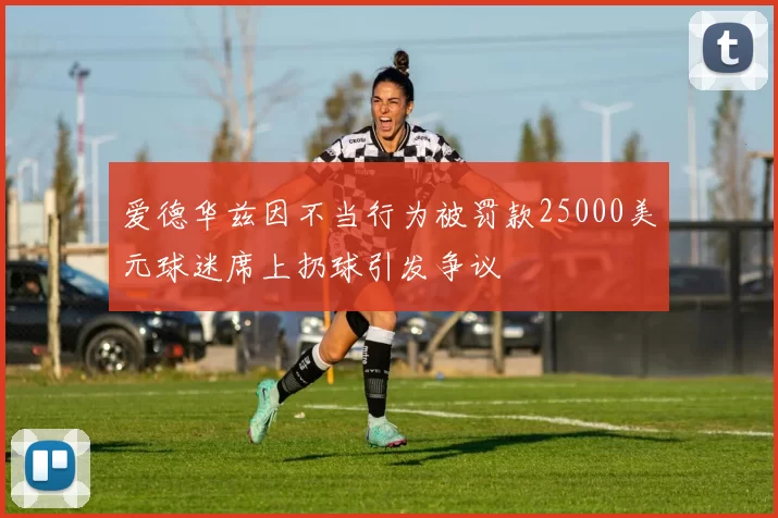爱德华兹因不当行为被罚款25000美元球迷席上扔球引发争议